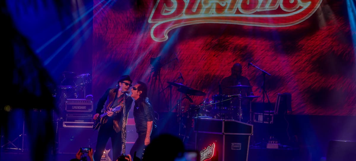 El grupo Burning en un concierto en La Riviera de Madrid