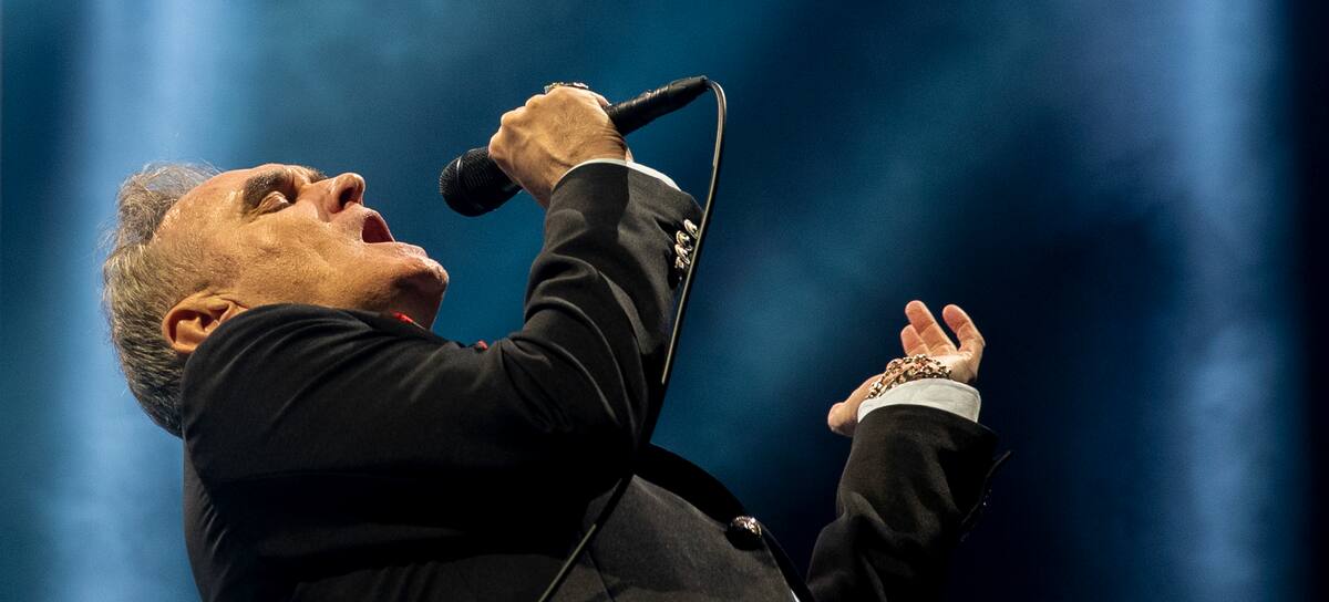 El cantante y compositor británico Morrissey